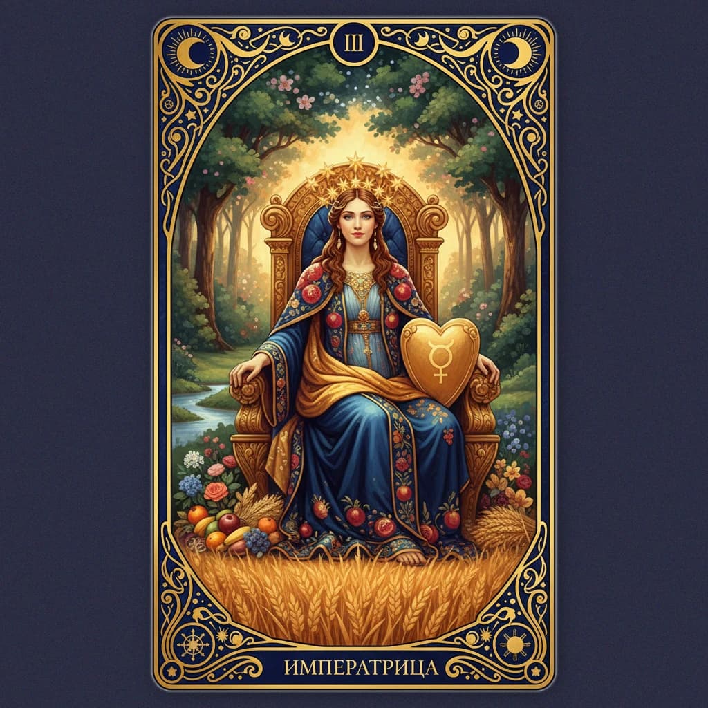 Карта Таро Императрица