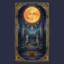 Карта таро Луна — значение и толкование